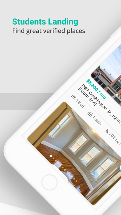 Students Landing Screenshot