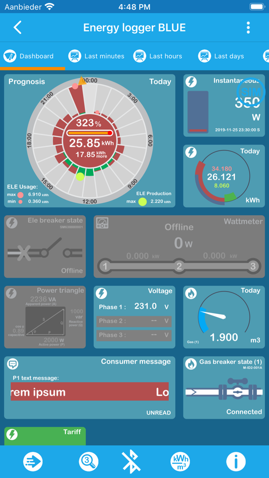 #2. Energy logger BLUE (iOS) 由: Piotr Grabarczyk
