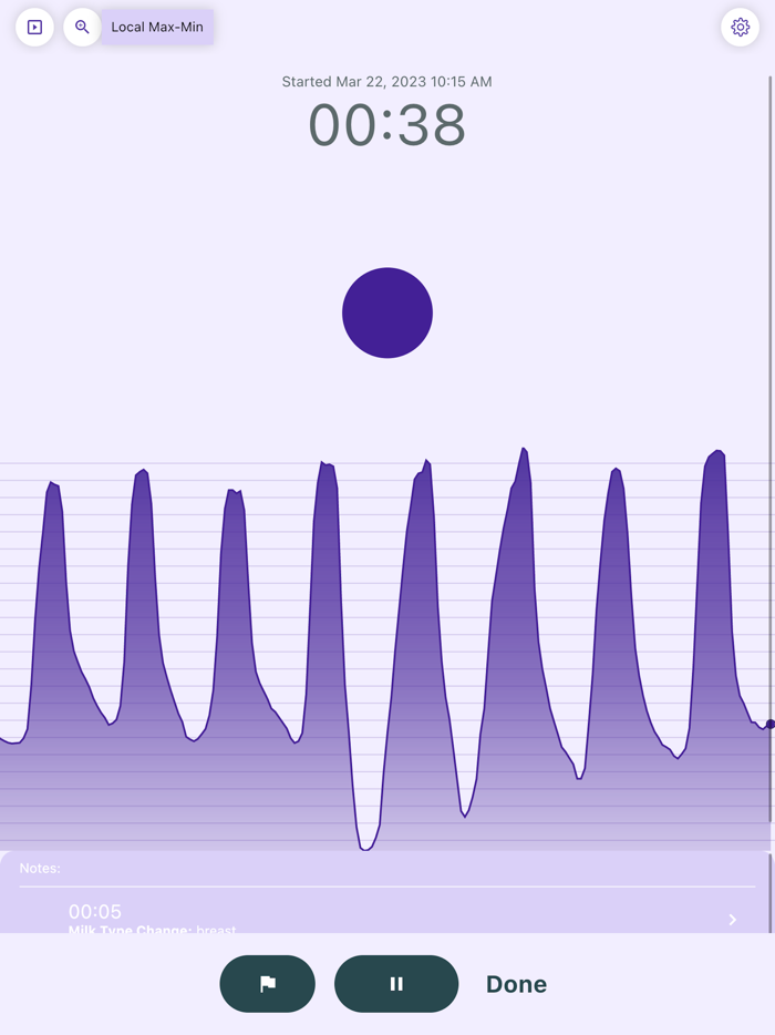 nfant Thrive Tracker App