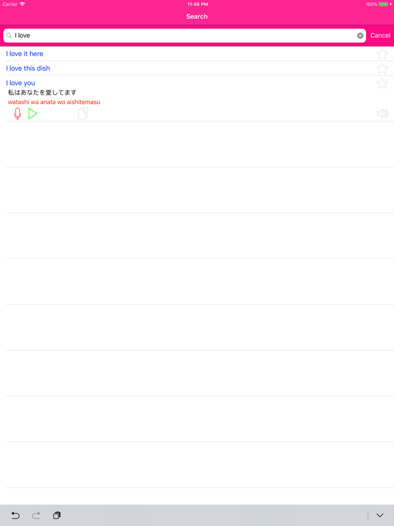 Learn Japanese Phrases Offline iPad screenshot 7 - Education app