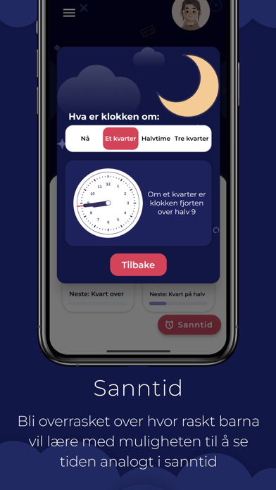 Klokkeappen Screenshot