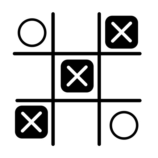 Tic Tac Toe 3-in-a-row widget