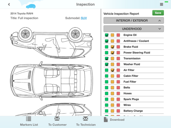 Auto Repair Shop (for Tablet) iPad screenshot 4 - Business app