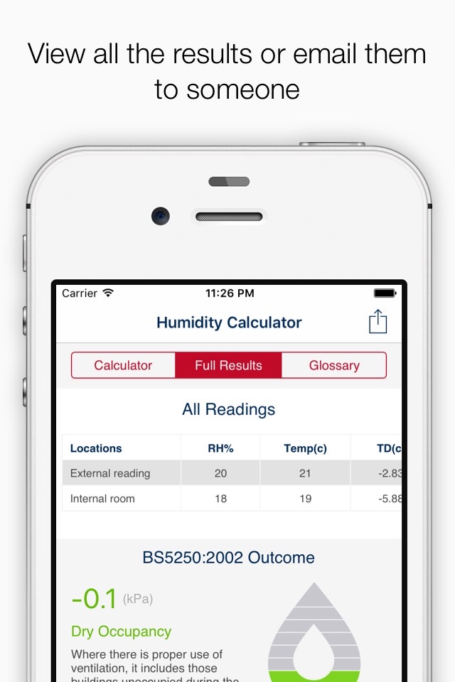 Humidity Calculator (Basic) screenshot 3