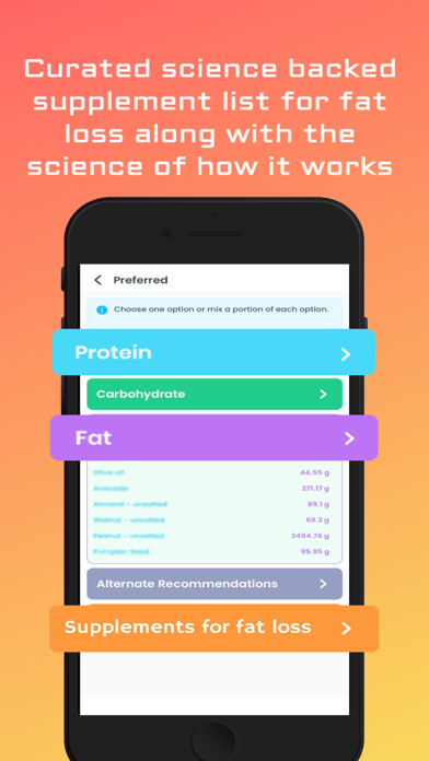 Nutritionist Screenshot