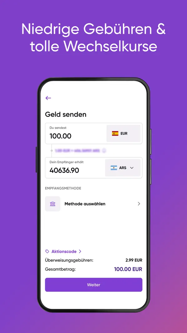 Wise: international transfers Screenshot 4