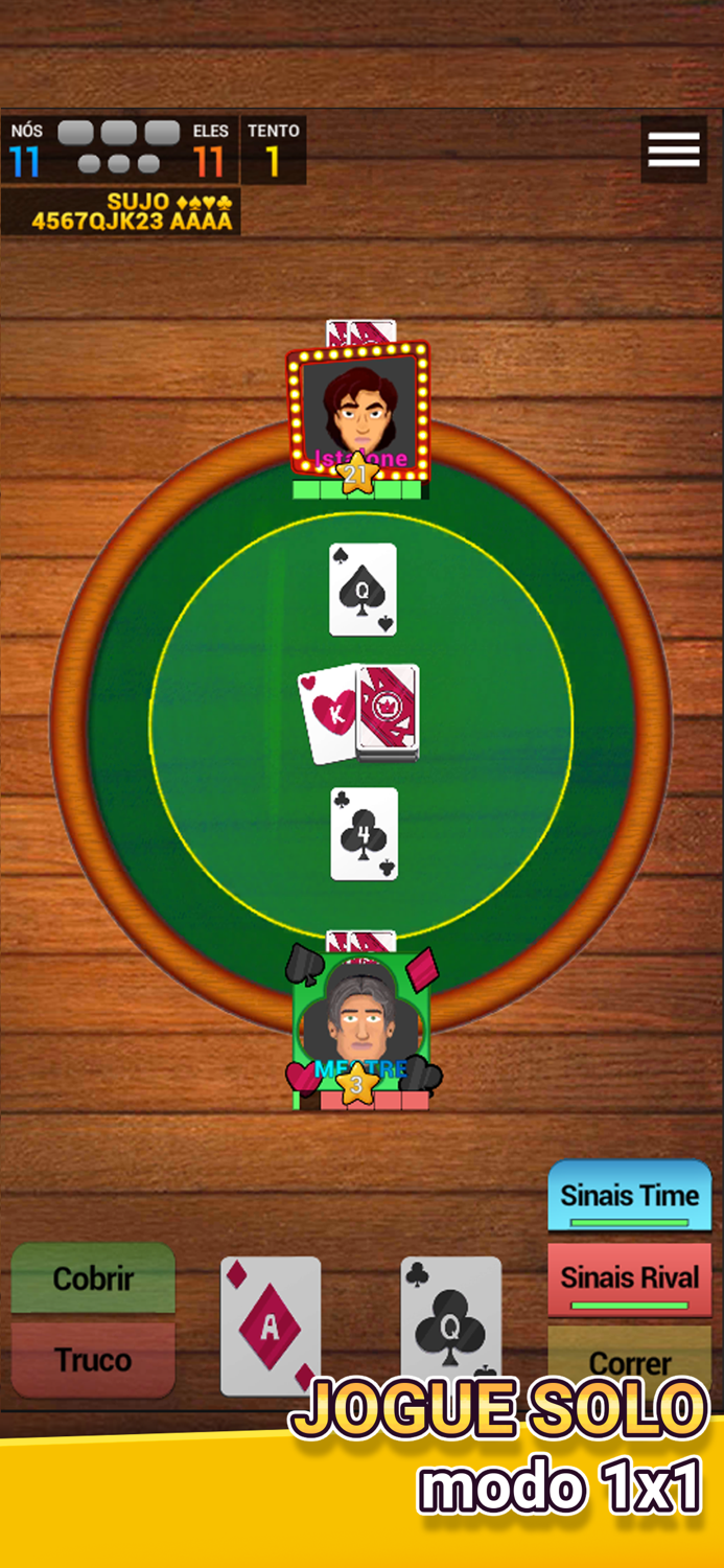 Truco Pocket - Truco Online