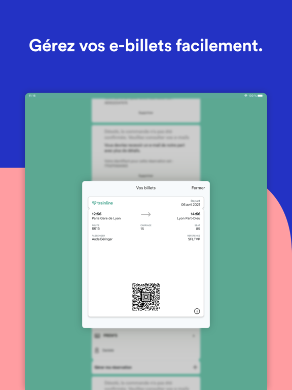 Trainline: Voyage train et bus Trainline: Voyage train et bus