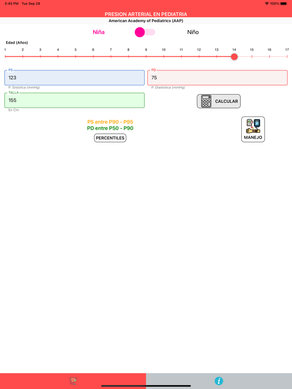 Screenshot #5 pour Pediatric Blood Pressure AAP