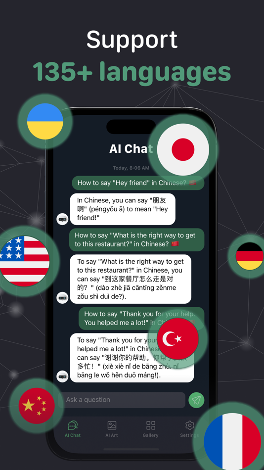 #4. AI Chat 4.0: Open Chatbot 4o (iOS) 由: Liquid Apps Kft.
