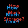 How Much Time How Much Storage icon