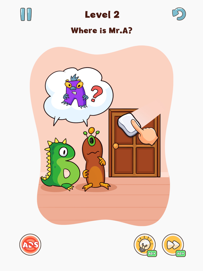 Alphabet DOP Delete Puzzle