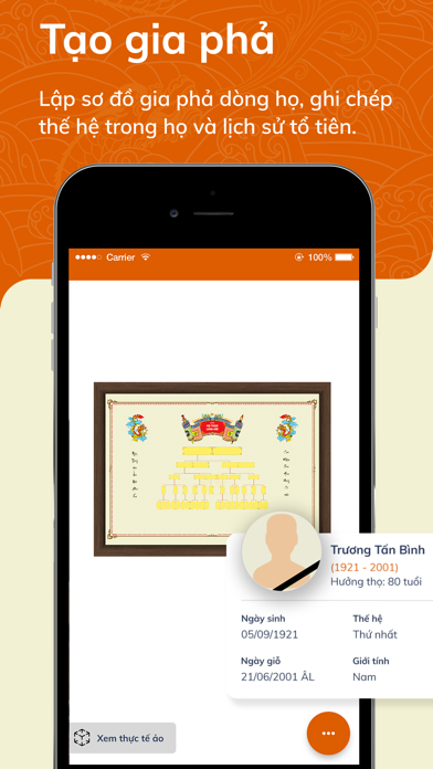 Screenshot #1 pour Gia Phả 4.0