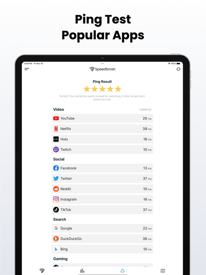 Speed Test SpeedSmart Internet