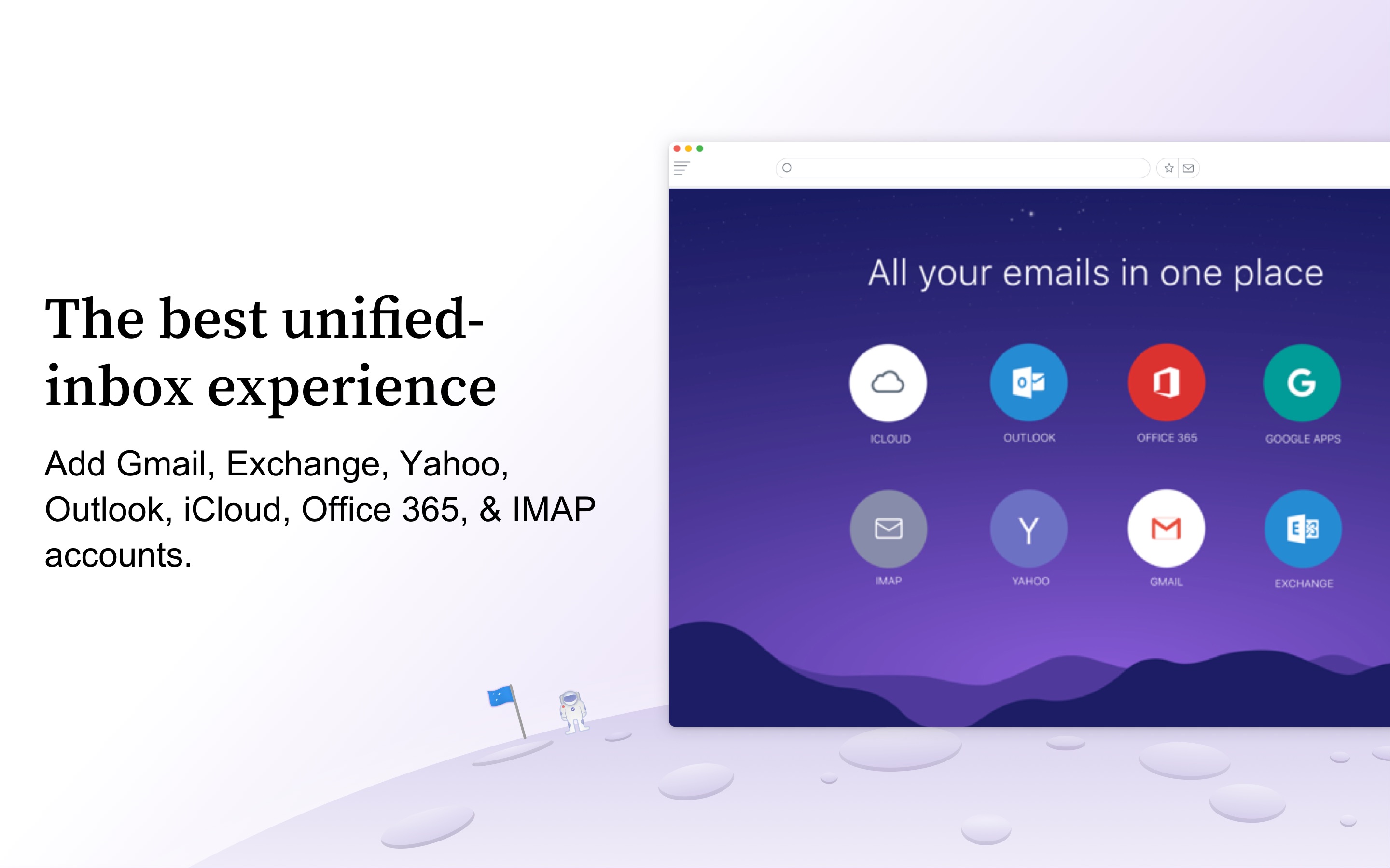 Screenshot do app Newton - Supercharged emailing