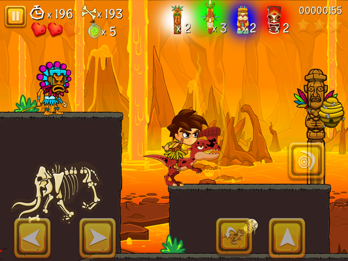 Dino Run Jurassic Tribal Wars