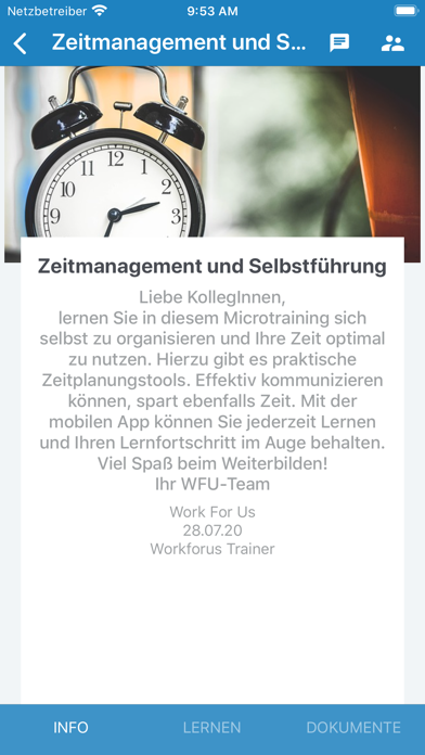 work for us mobile learning Screenshot