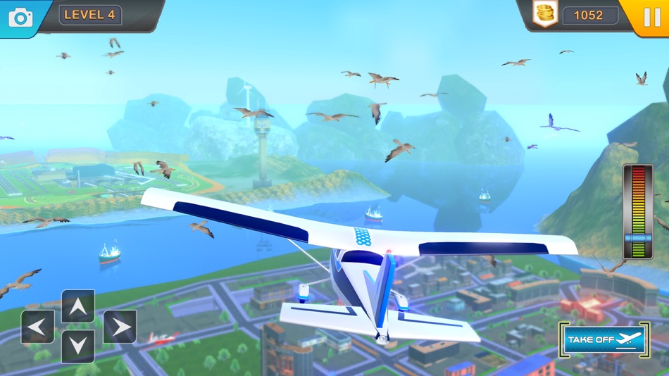 #2. Real plane flight simulator (iOS) Podle: Muhammad Nasir