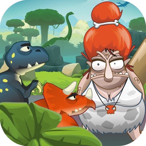 Caveman Dash - Dino Hunter iOS App