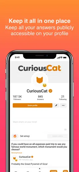 Game screenshot CuriousCat - Anonymous Q&A hack