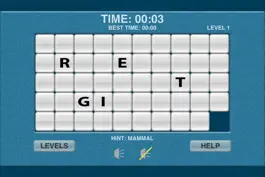 Game screenshot Endangered Species Word Slide apk