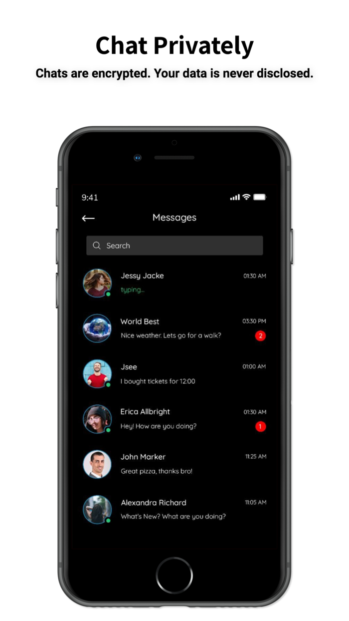 Hubs Chatrooms on the map