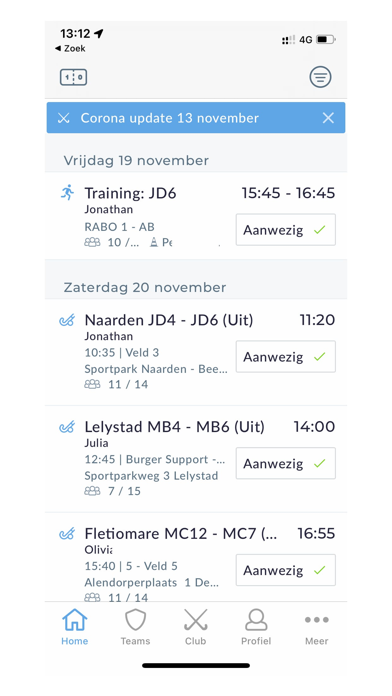 Gooische Hockey Club Screenshot