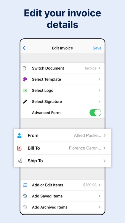 Invoice Maker by Invoice Home