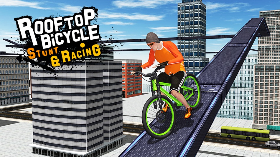 #2. Rooftop Bicycle Simulator 2023 (iOS) 由: Manzoor Ahmad