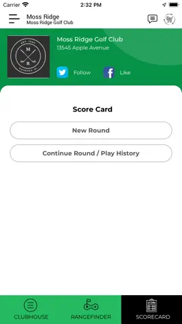 Game screenshot Moss Ridge Golf Club hack