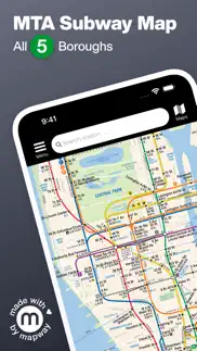 new york subway mta map iphone screenshot 1