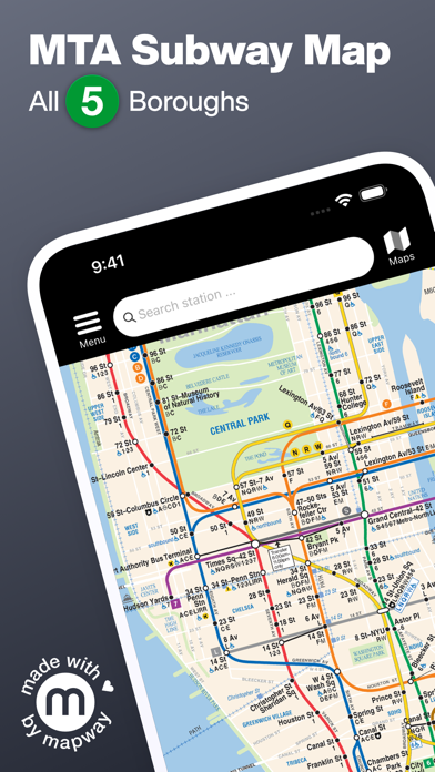 New York Subway MTA Mapのおすすめ画像1