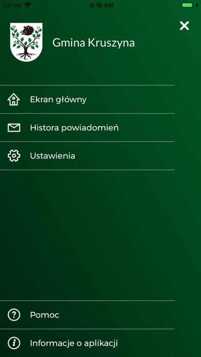 Gmina Kruszyna Screenshot