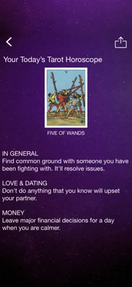 Game screenshot Daily Tarot Card & Astrology apk