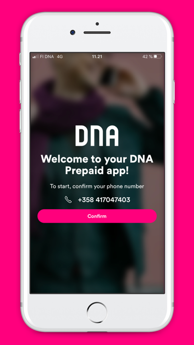 DNA Prepaid Screenshot
