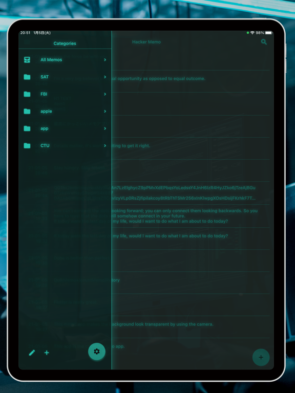 Hacker Memo | かっこいい！シンプルなメモ帳のおすすめ画像5