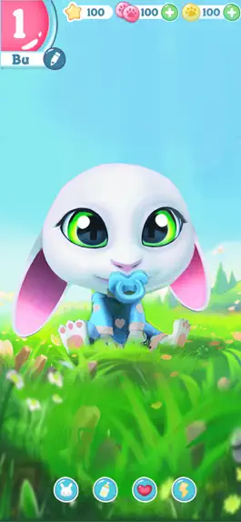Game screenshot Bu my Bunny virtual pets care mod apk