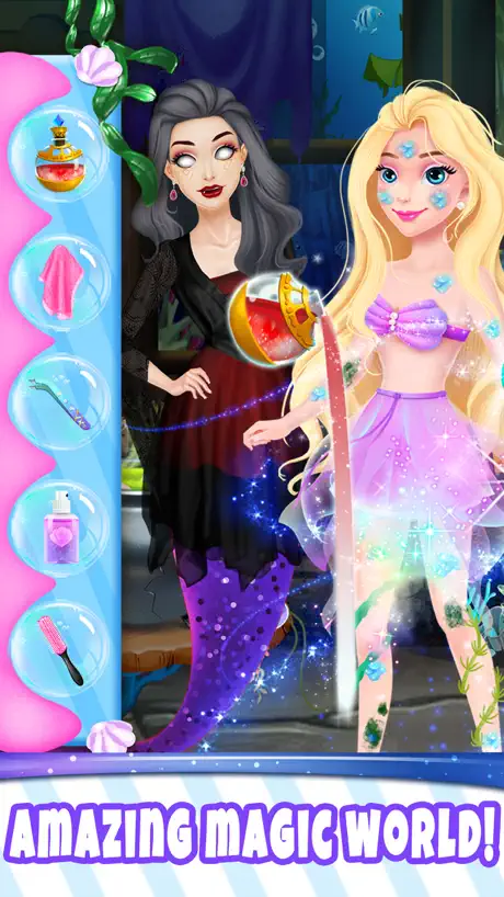 Princess Mermaid Girl Games