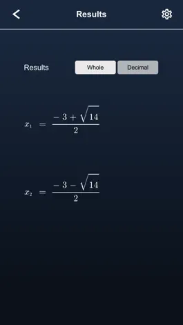 Game screenshot Solve the equations hack