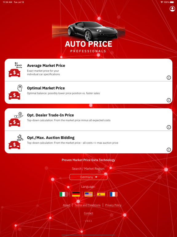 Screenshot #4 pour Auto Price APP