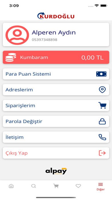 Kurdoğlu Sanal Market Screenshot