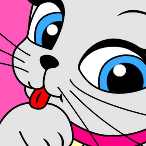 Cat Kitty Kitten Coloring Book icon