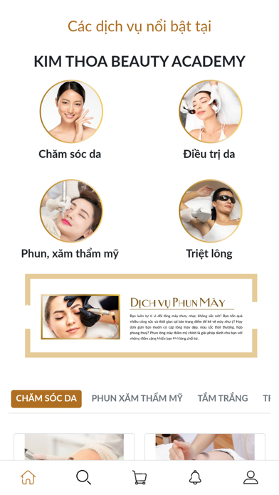 Kim Thoa Beauty Academy Screenshot
