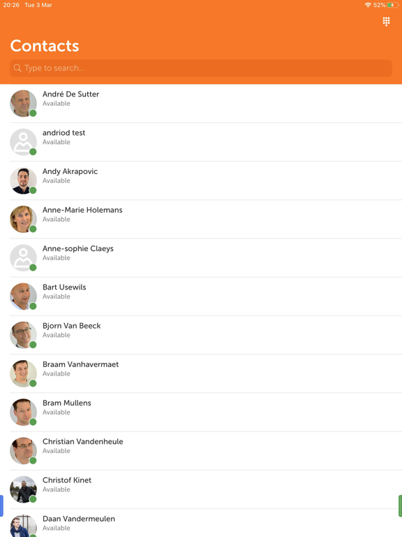 Screenshot #4 pour Cloud Telephony Belgium