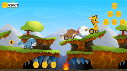 Animal Car Racing - Hill Climb Screenshot