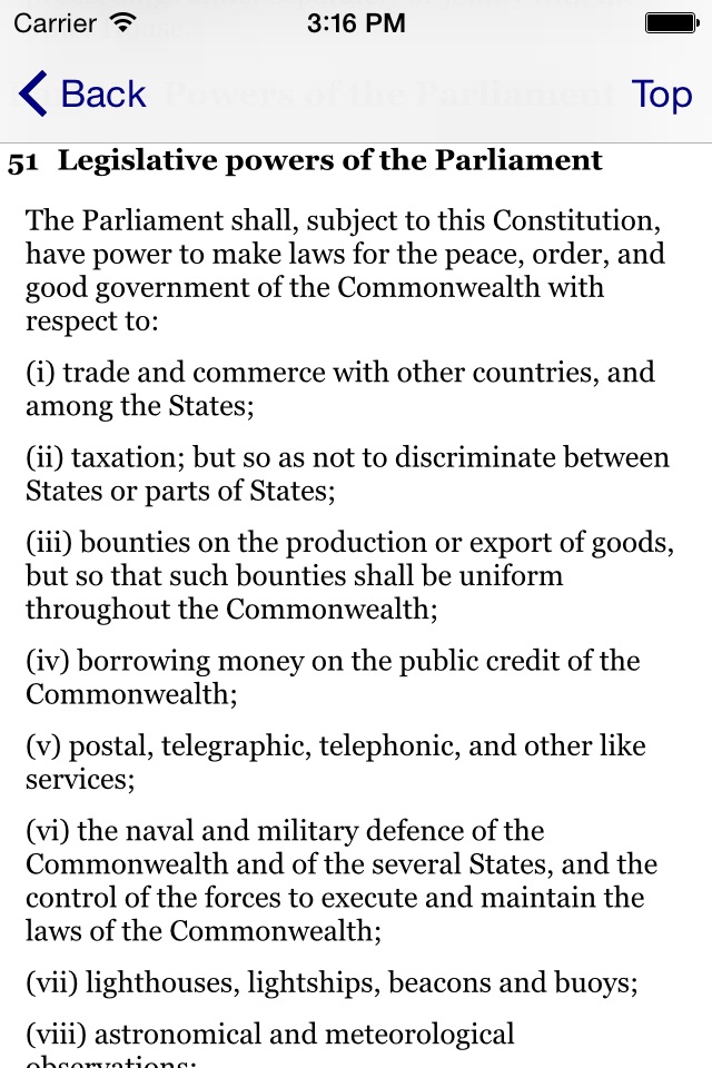 Constitution screenshot 2