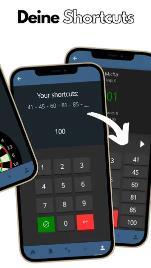 Screenshot von MyDartCoach auf dem iPhone 1