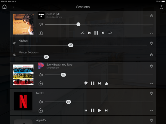 Control4 for OS 3 Screenshot 4