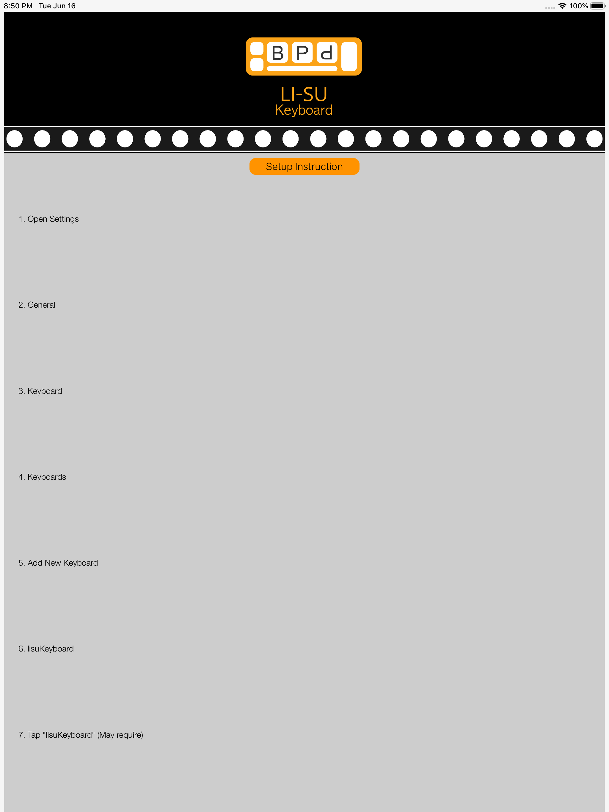 Li-Su Keyboard Plus screenshot 7