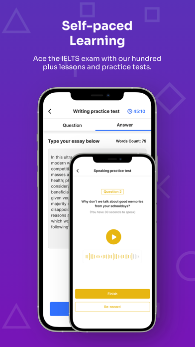 IELTS Hybrid - Test Prep App Screenshot